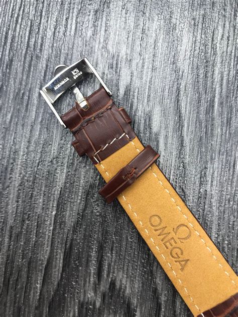 omega buckle fake|genuine omega straps.